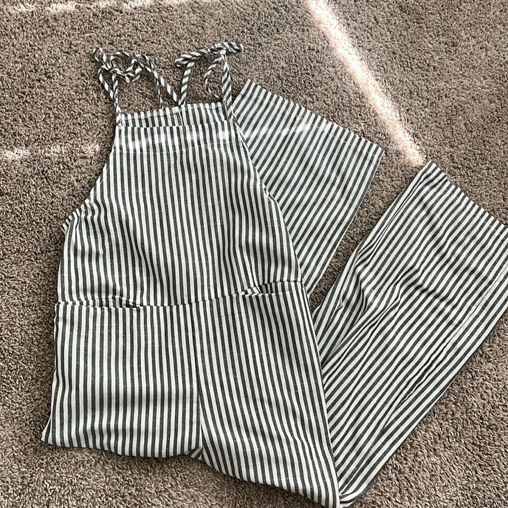 Striped Jumpsuit